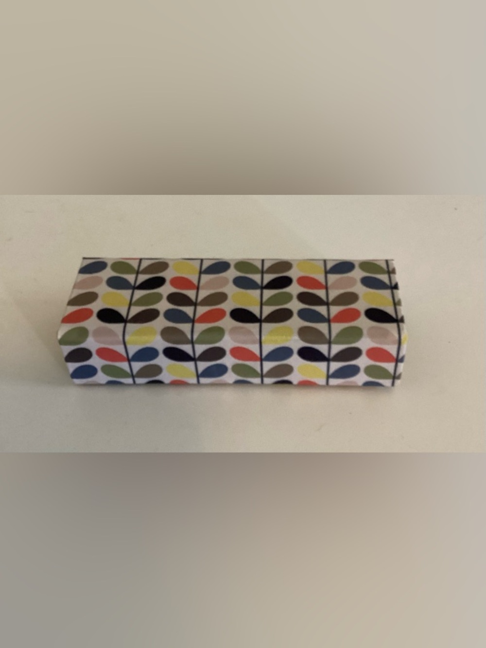 Orla Kiely  Leaf Print  Glasses Case